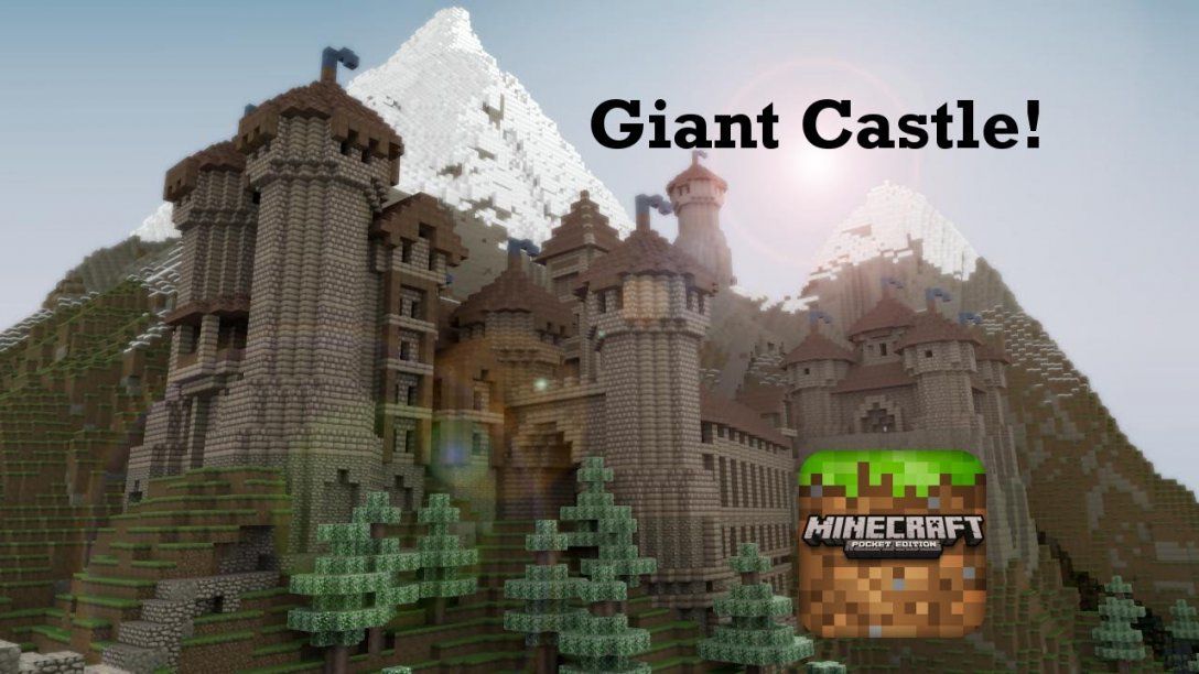 minecraft pe seeds castles